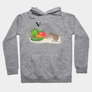 V is for Vole Hoodie